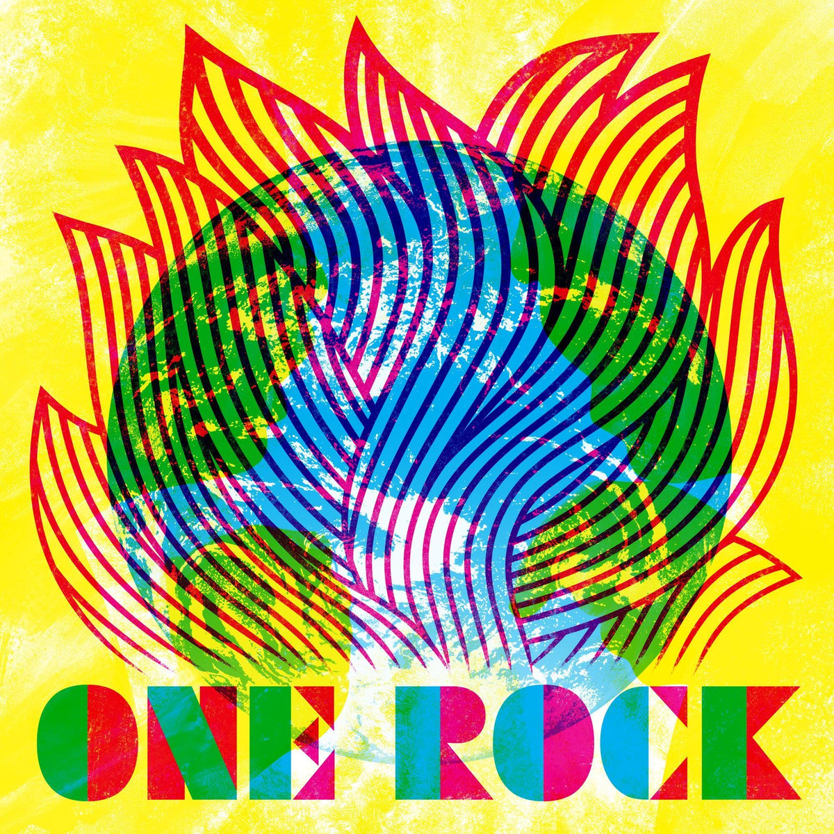 Groundation – One Rock by Groundation vinyl record cover