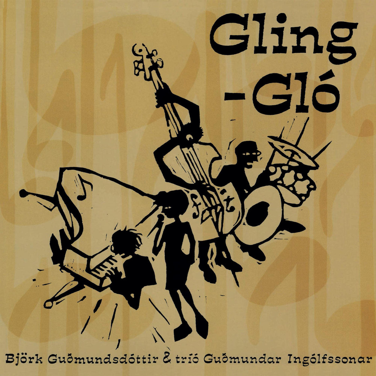 Bjork – Gling-Glo vinyl record cover