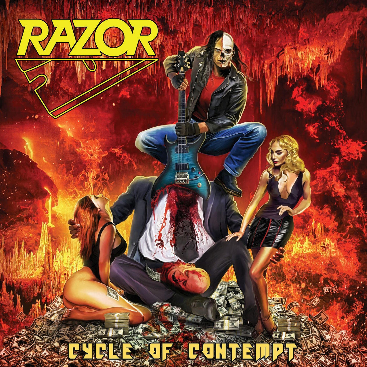 Razor – Cycle of Contempt vinyl record cover