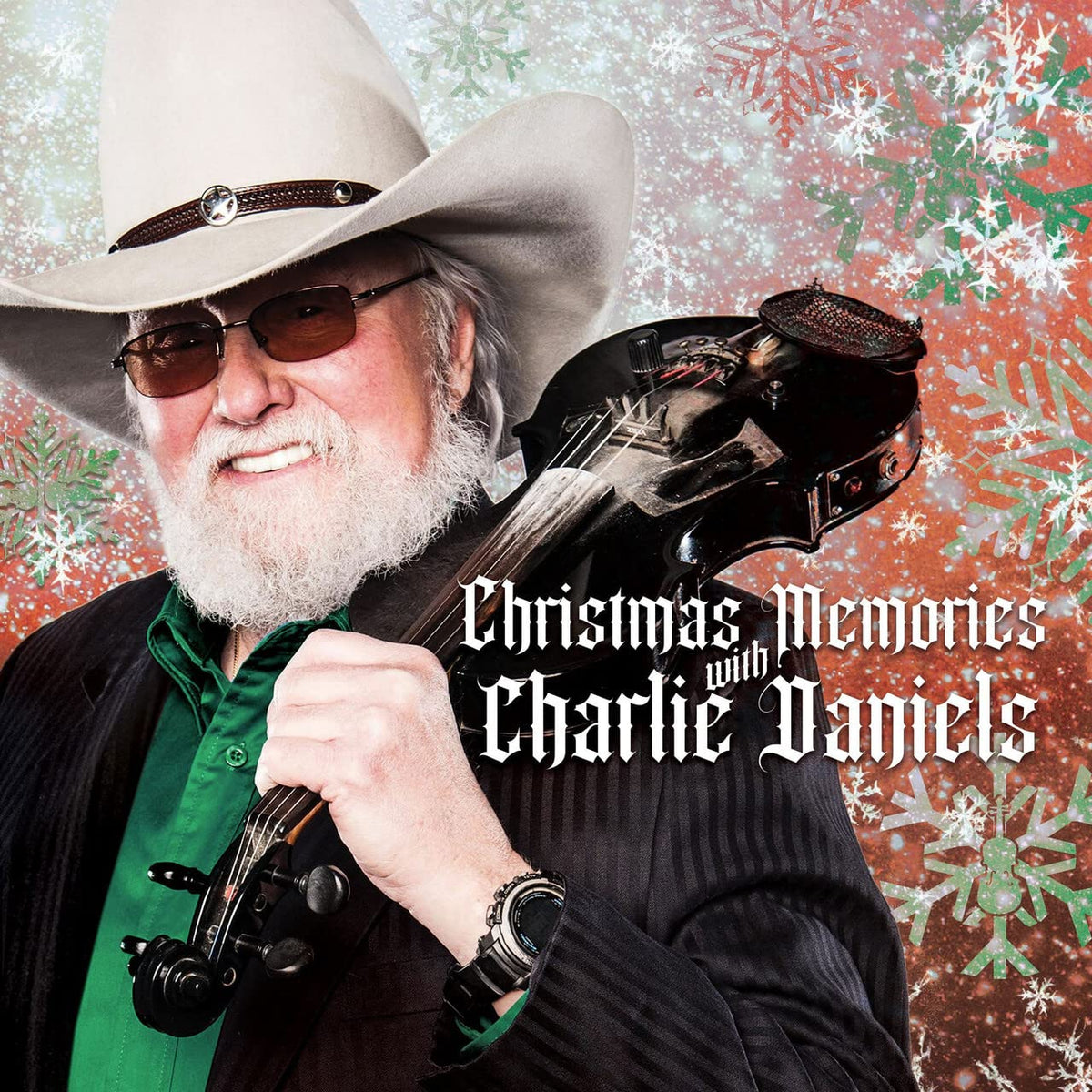 Charlie Daniels – Christmas Memories With Charlie Daniels vinyl record cover