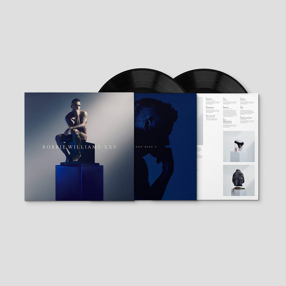 Robbie Williams – Xxv vinyl record cover