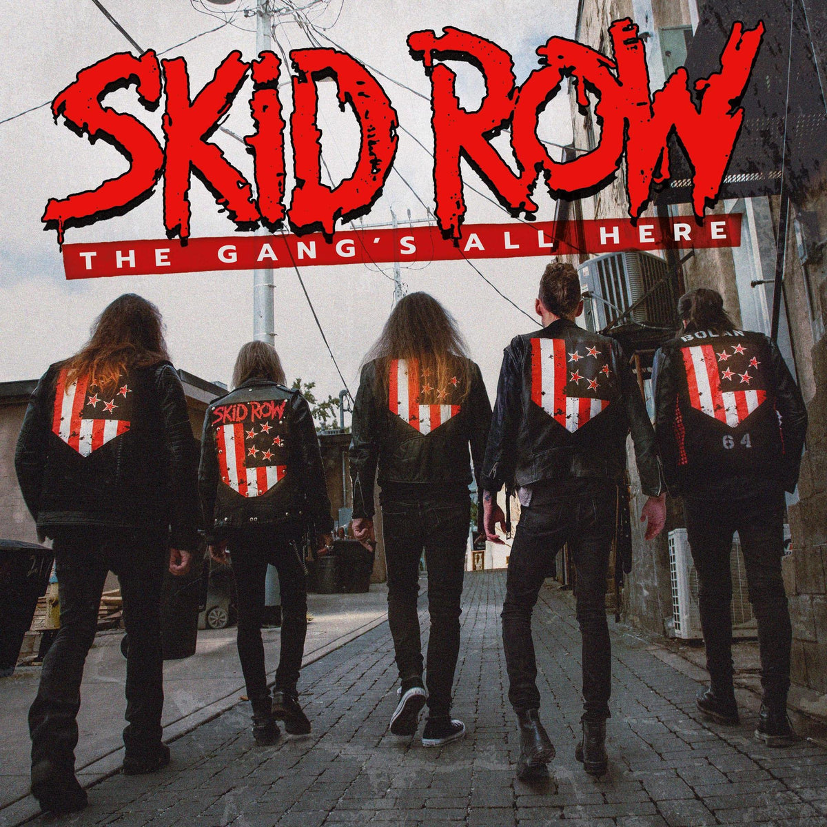 Skid Row – Gang's All Here (Limited Edition) (White Vinyl) vinyl record cover