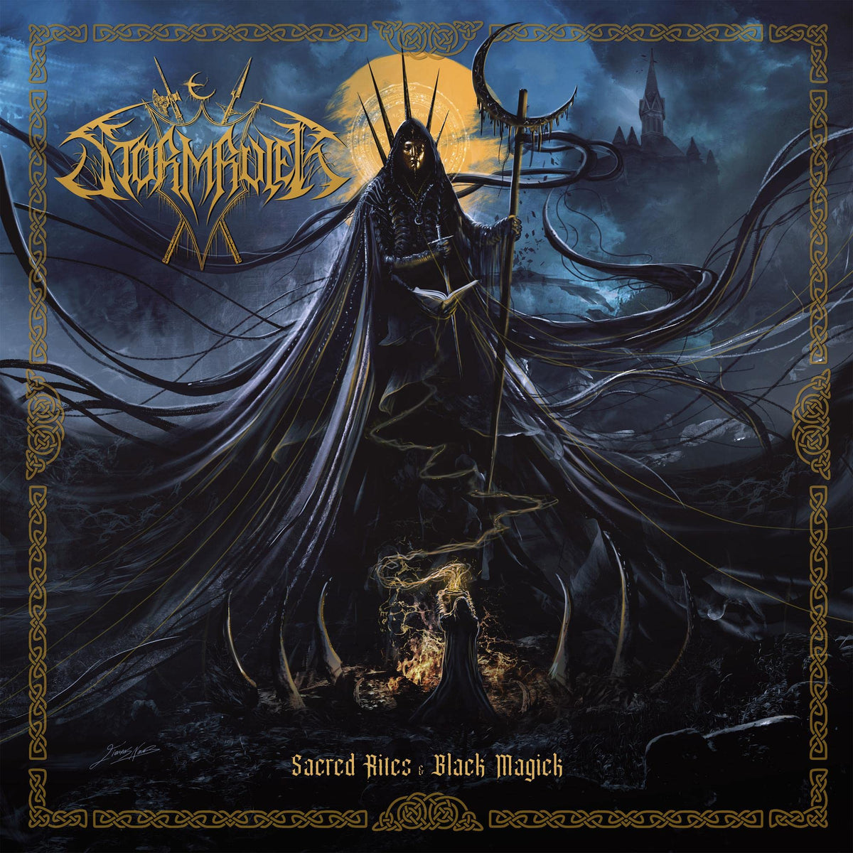 Stormruler – Sacred Rites & Black Magick vinyl record cover
