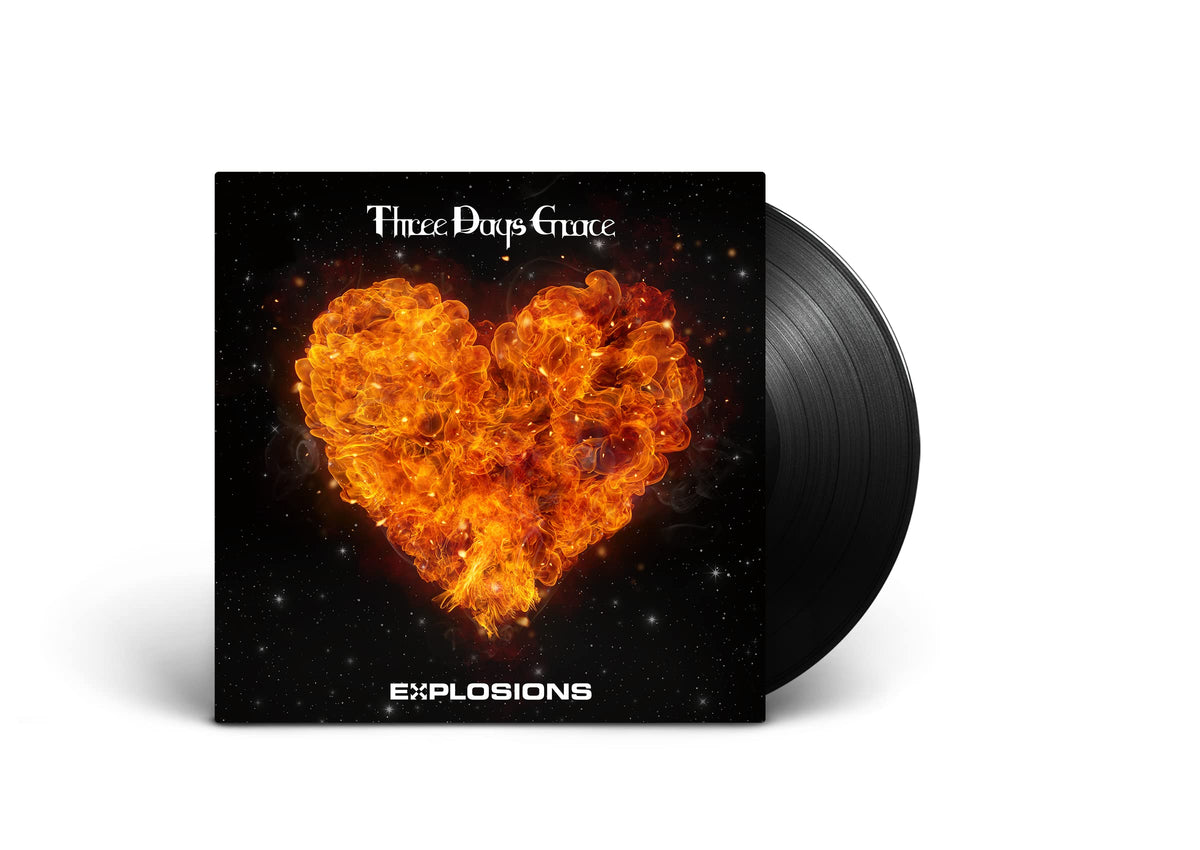 Three Days Grace – Explosions vinyl record cover