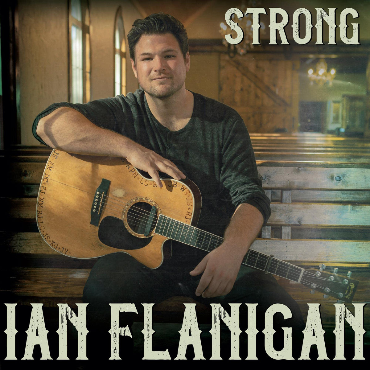 Ian Flanigan – Strong by Ian Flanigan vinyl record cover