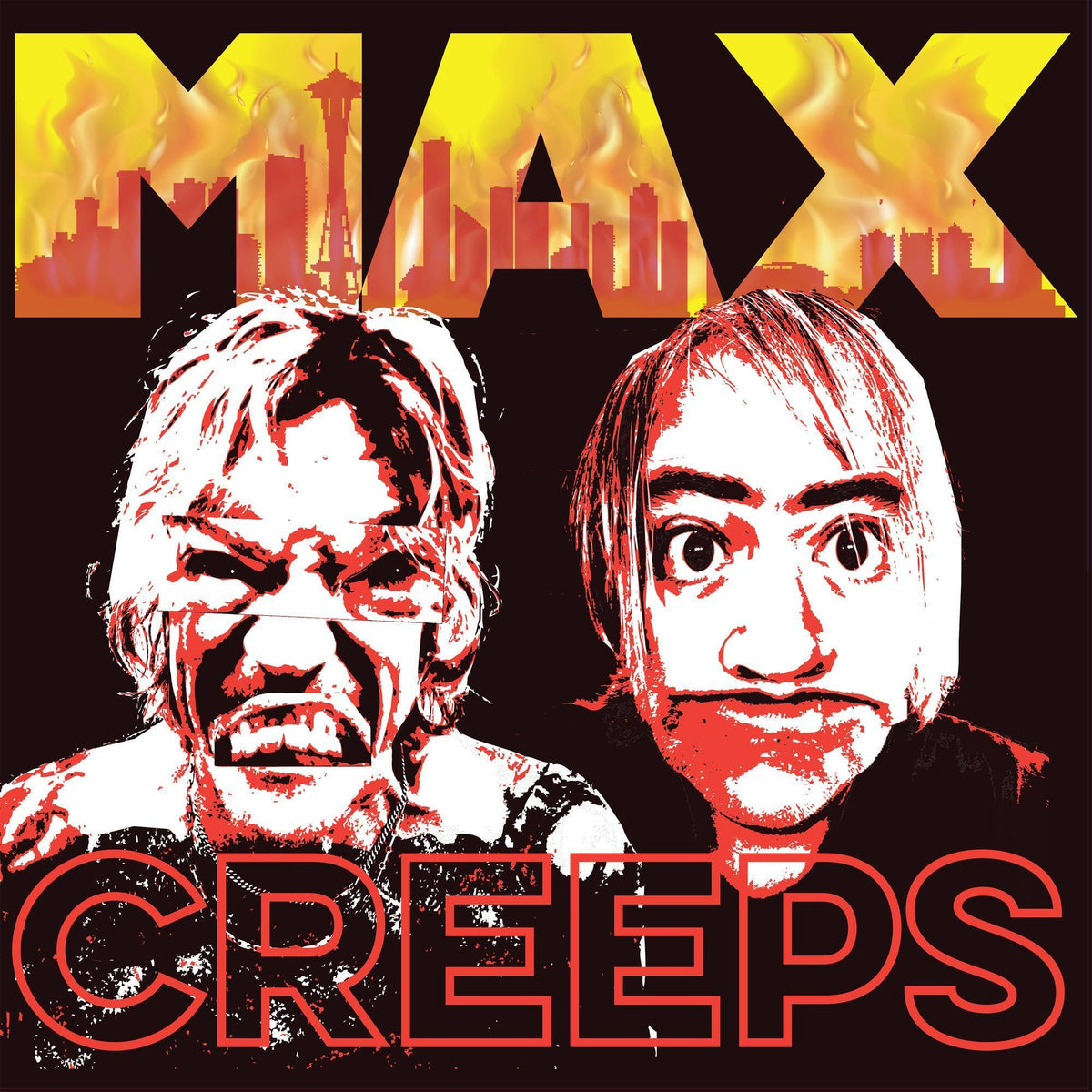 Max Creeps – Nein vinyl record cover