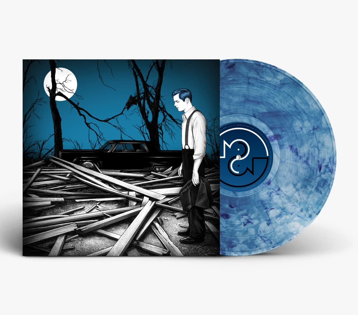 Jack White – Fear Of The Dawn (Astronomical Blue Vinyl) (Indies) vinyl record cover
