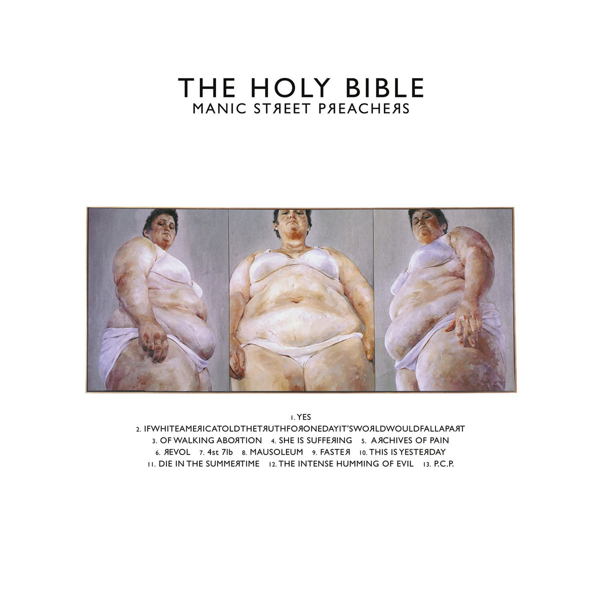 Manic Street Preachers – The Holy Bible vinyl record cover
