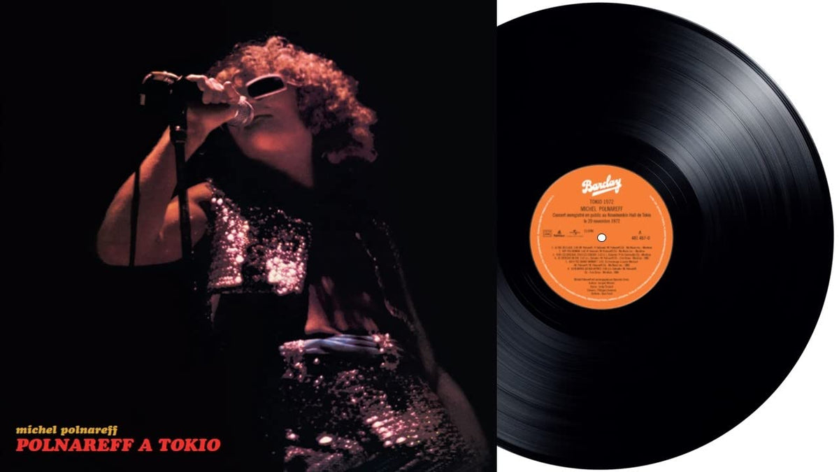 Michel Polnareff – LIVE A TOKIO(LP) by MICHEL POLNAREFF vinyl record cover