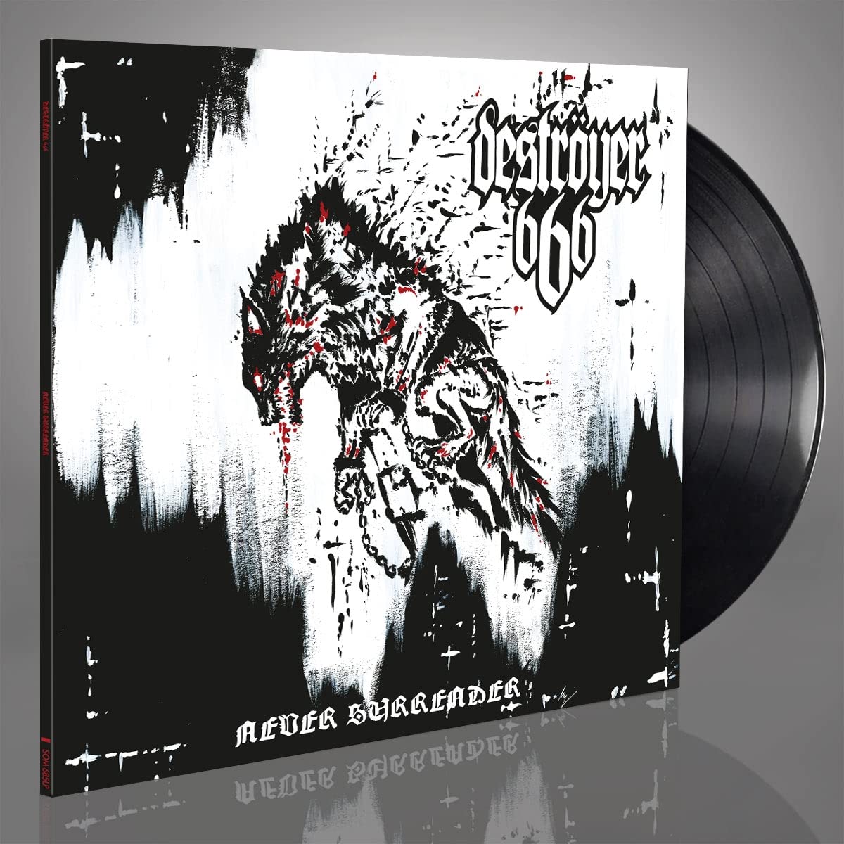 Deströyer 666 – Never Surrender vinyl record cover