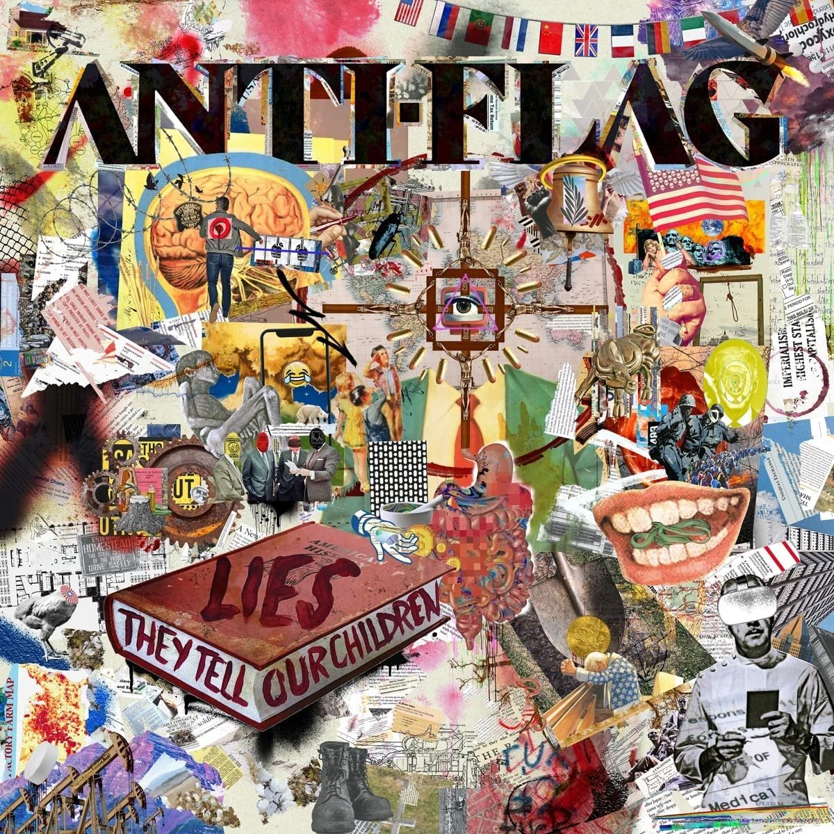 Anti-Flag – Lies They Tell Our Children (White Vinyl) vinyl record cover
