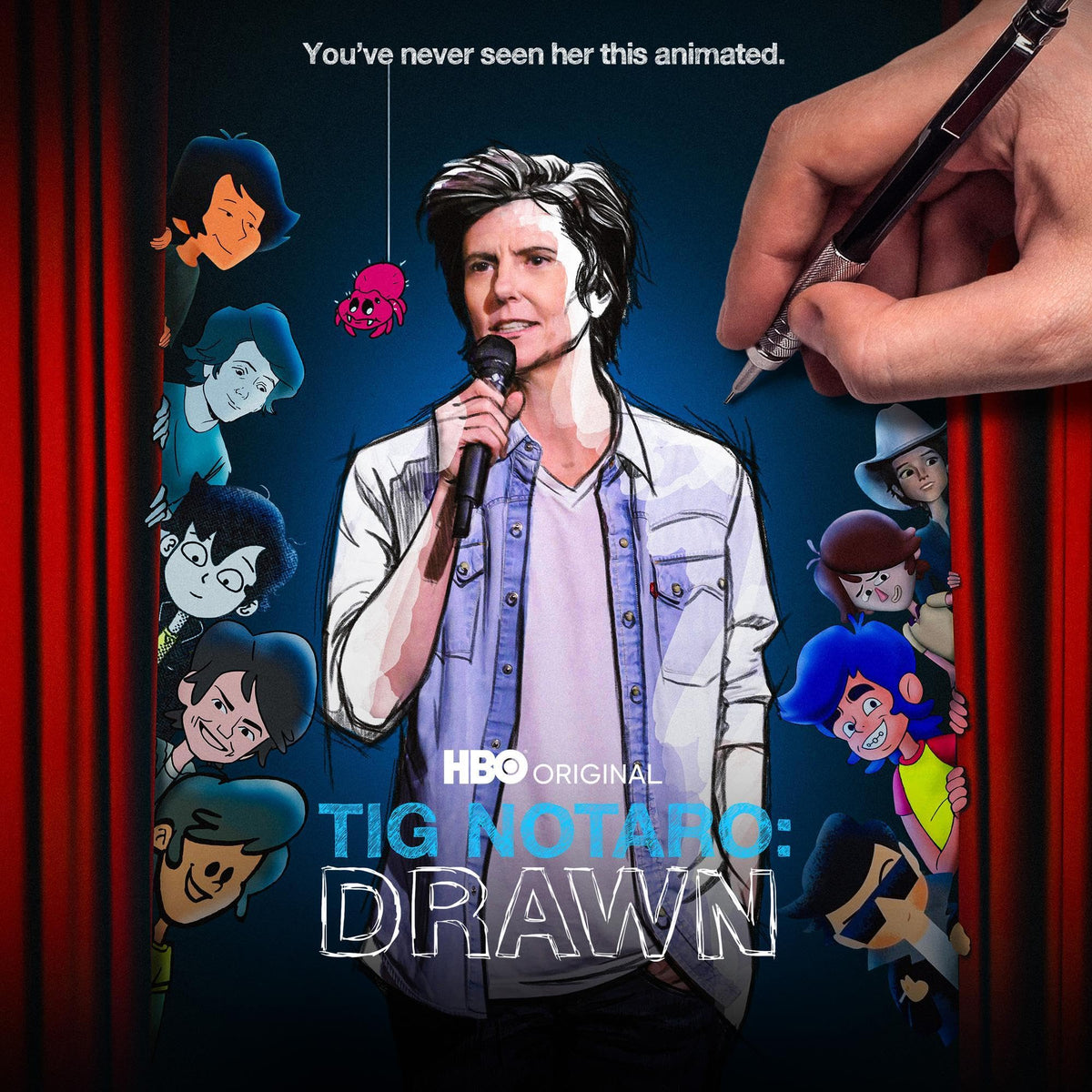 Tig Notaro – Drawn by Tig Notaro vinyl record cover