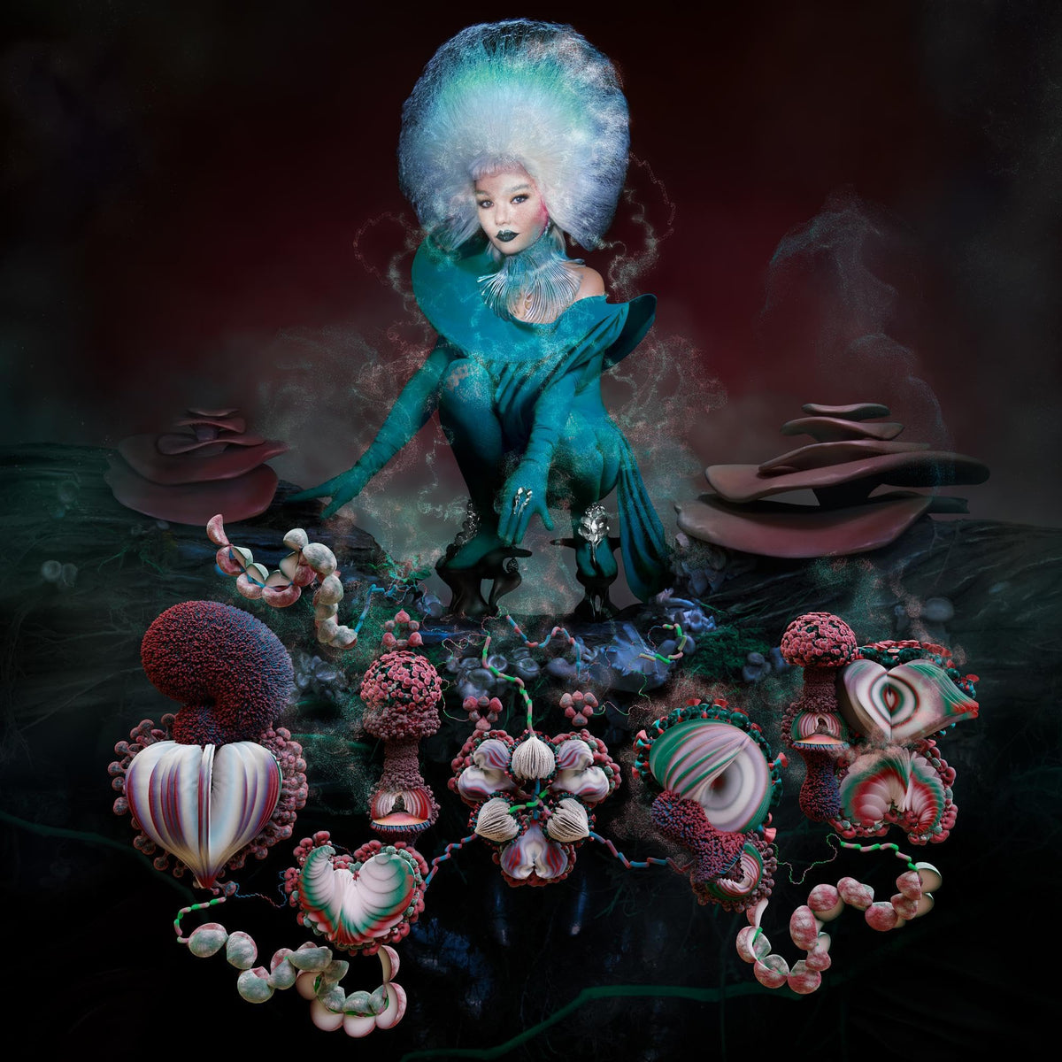 Bjork – Fossora vinyl record cover
