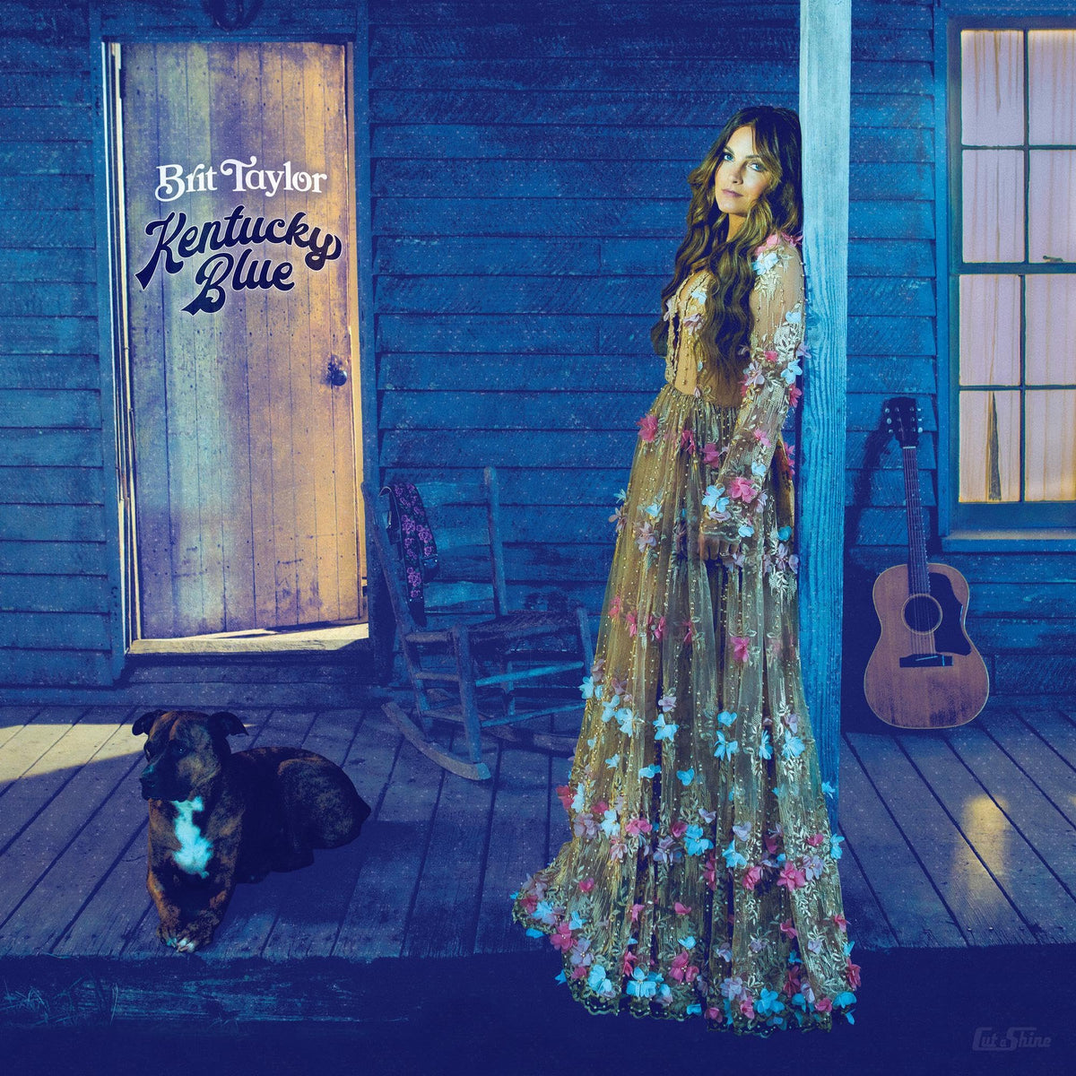 Brit Taylor – Kentucky Blue vinyl record cover