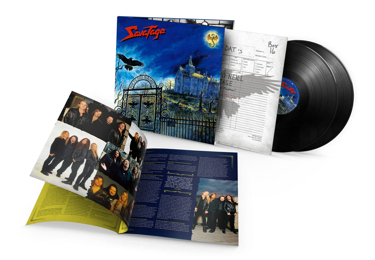 Savatage – Poets And Madmen by Savatage vinyl record cover