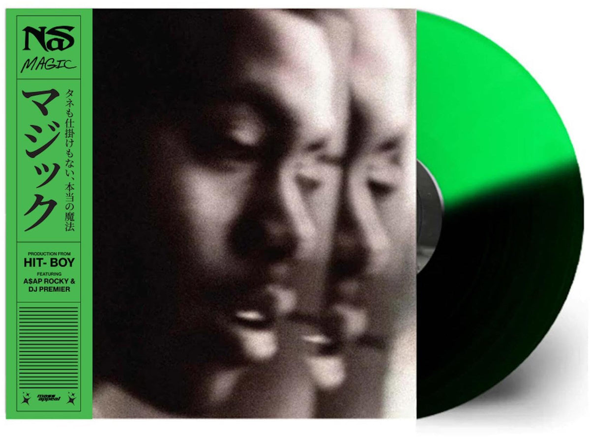 Nas – Magic (Color Vinyl Lp) by Nas (Coloured Vinyl) vinyl record cover