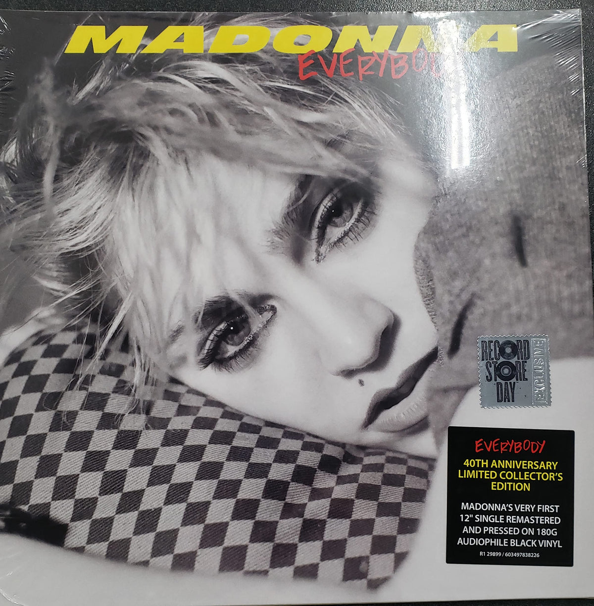 Madonna – Everybody vinyl record cover