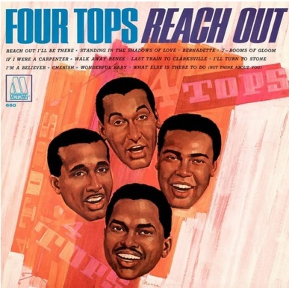 The Four Tops – Reach Out vinyl record cover