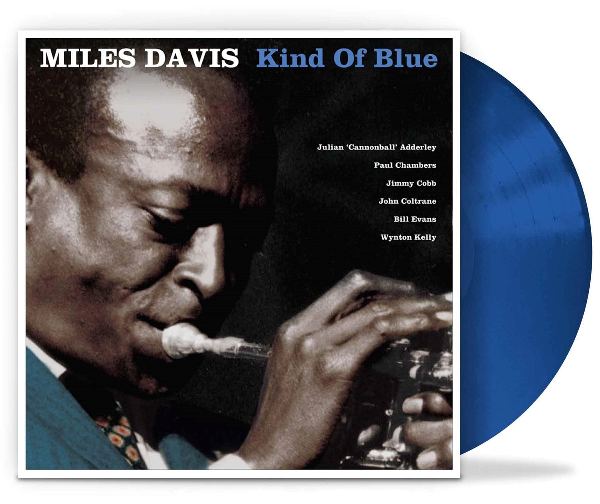 Miles Davis – Kind of Blue vinyl record cover