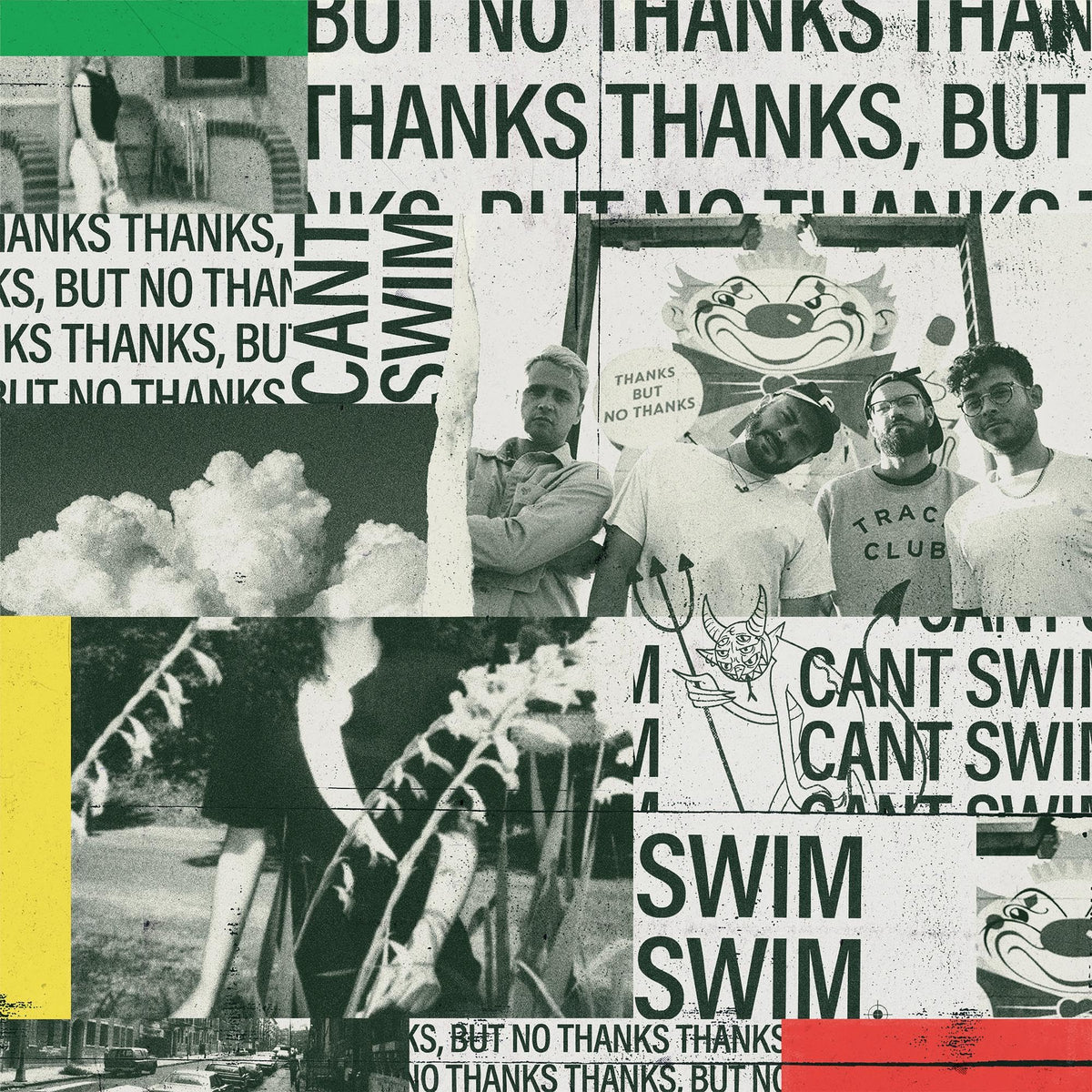 Can't Swim – Thanks But No Thanks vinyl record cover
