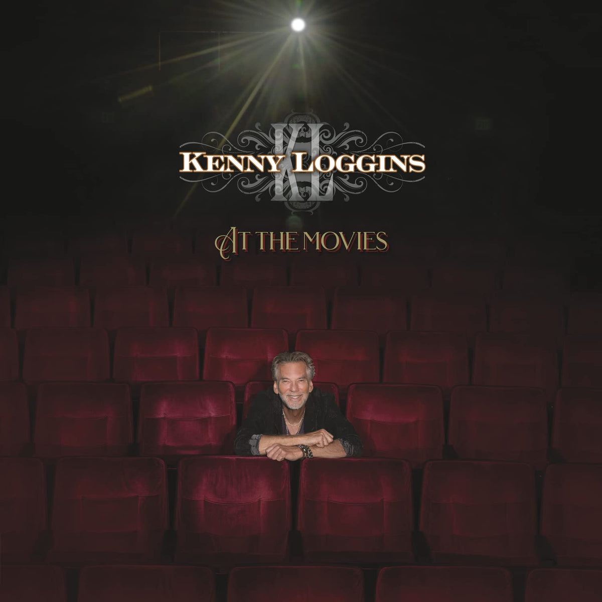 Kenny Loggins – At The Movies (Opaque Red Vinyl) vinyl record cover