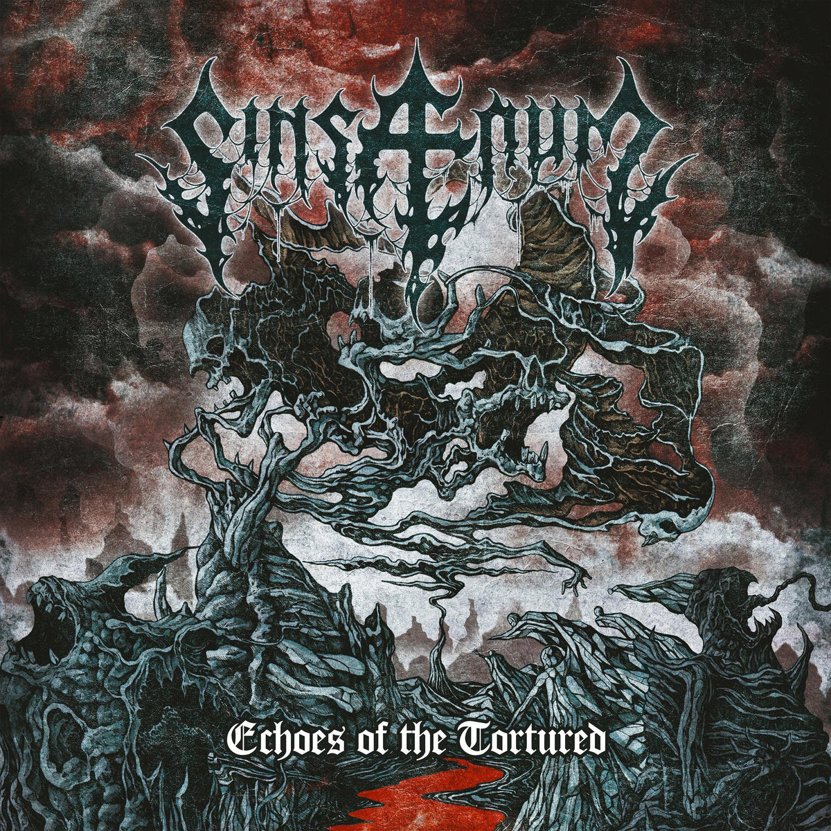 Sinsaenum – Echoes Of The Tortured by Sinsaenum vinyl record cover