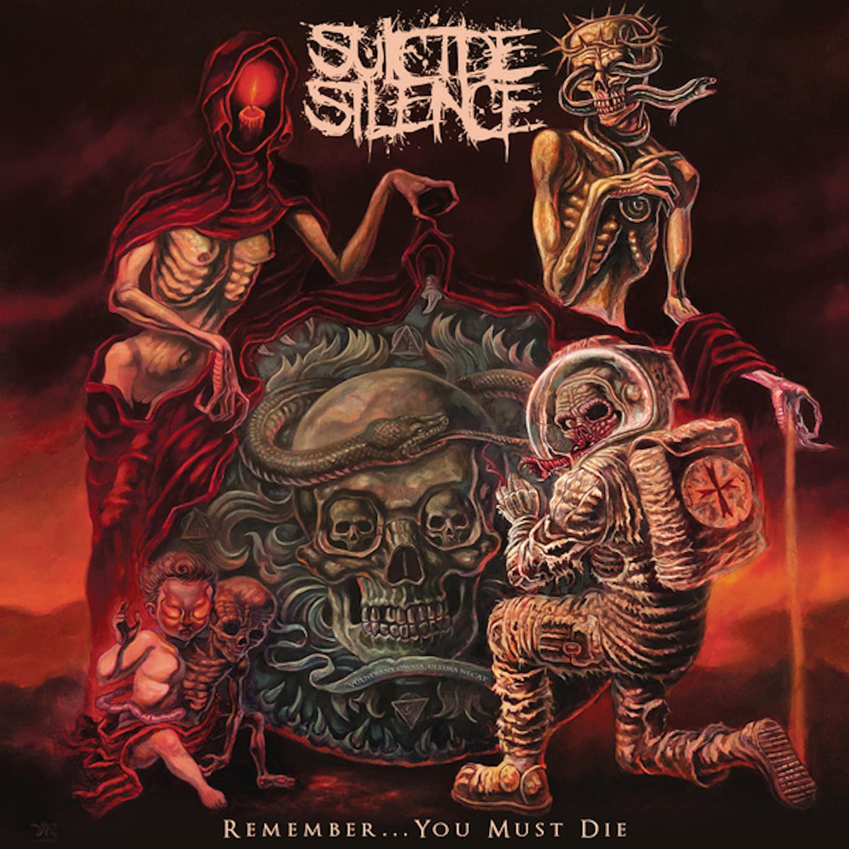 Suicide Silence – Remember... You Must Die by Suicide Silence vinyl record cover