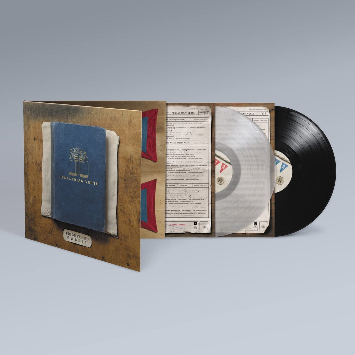 Frightened Rabbit – Pedestrian Verse vinyl record cover