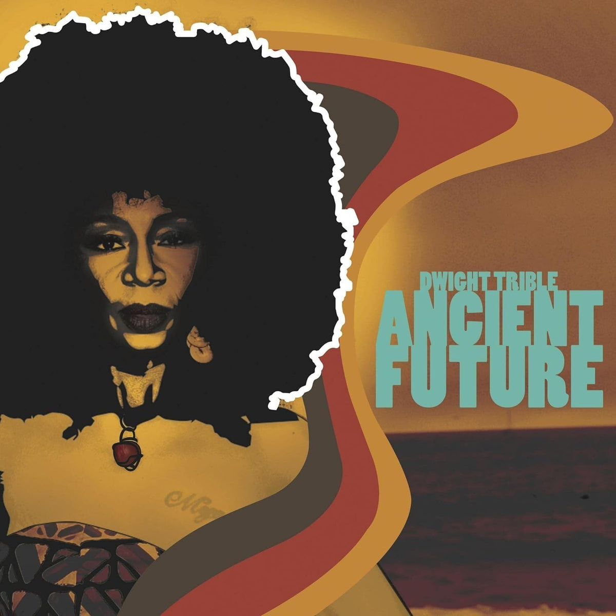 Dwight Trible – Ancient Future vinyl record cover