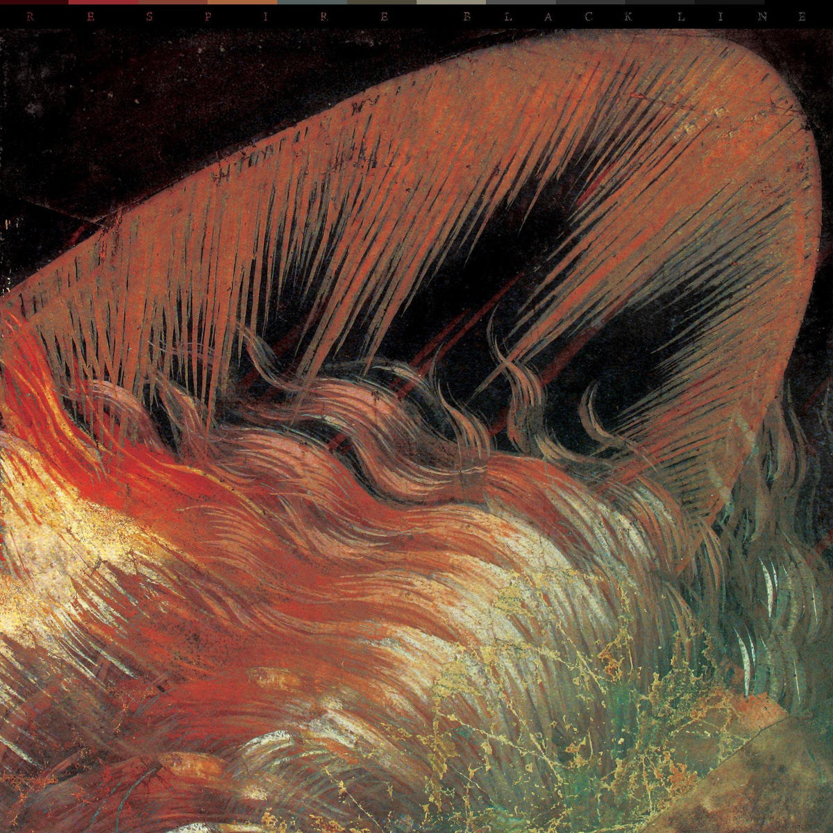Respire – Black Line vinyl record cover