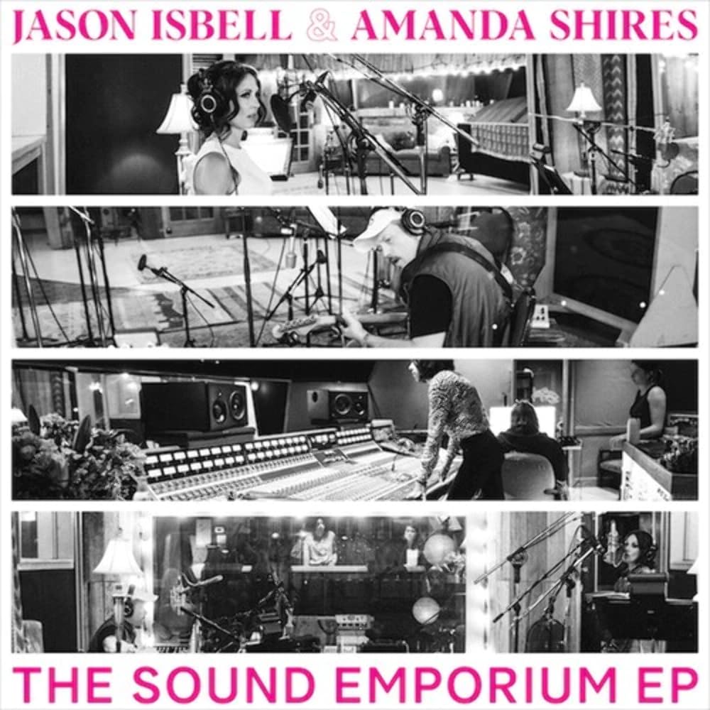 Jason Isbell & Amanda Shires – The Sound Emporium EP (RSD 2023) vinyl record cover