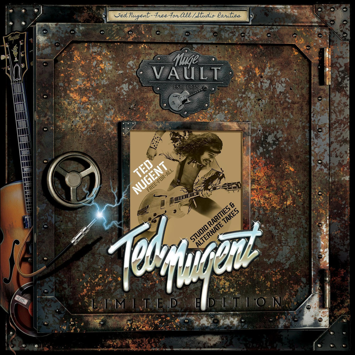 Ted Nugent – Nuge Vault Vol. 1: Free-For-All (RSD 2032) vinyl record cover