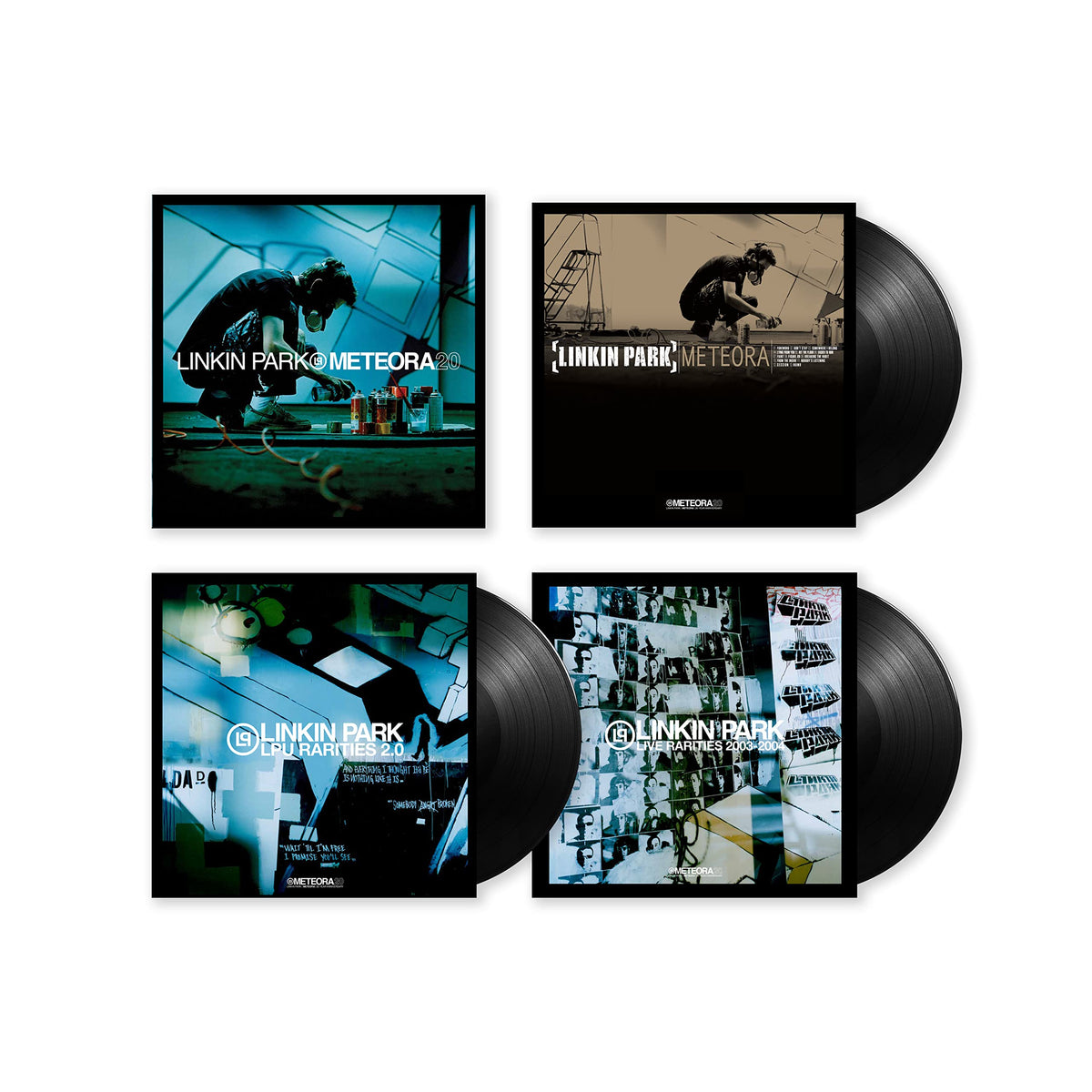 Linkin Park – Meteora 20th Anniversary Edition (4LP) by Linkin Park vinyl record cover