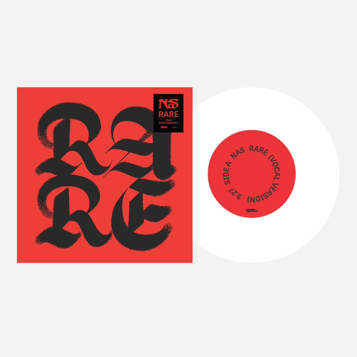 Nas – Rare by Nas vinyl record cover