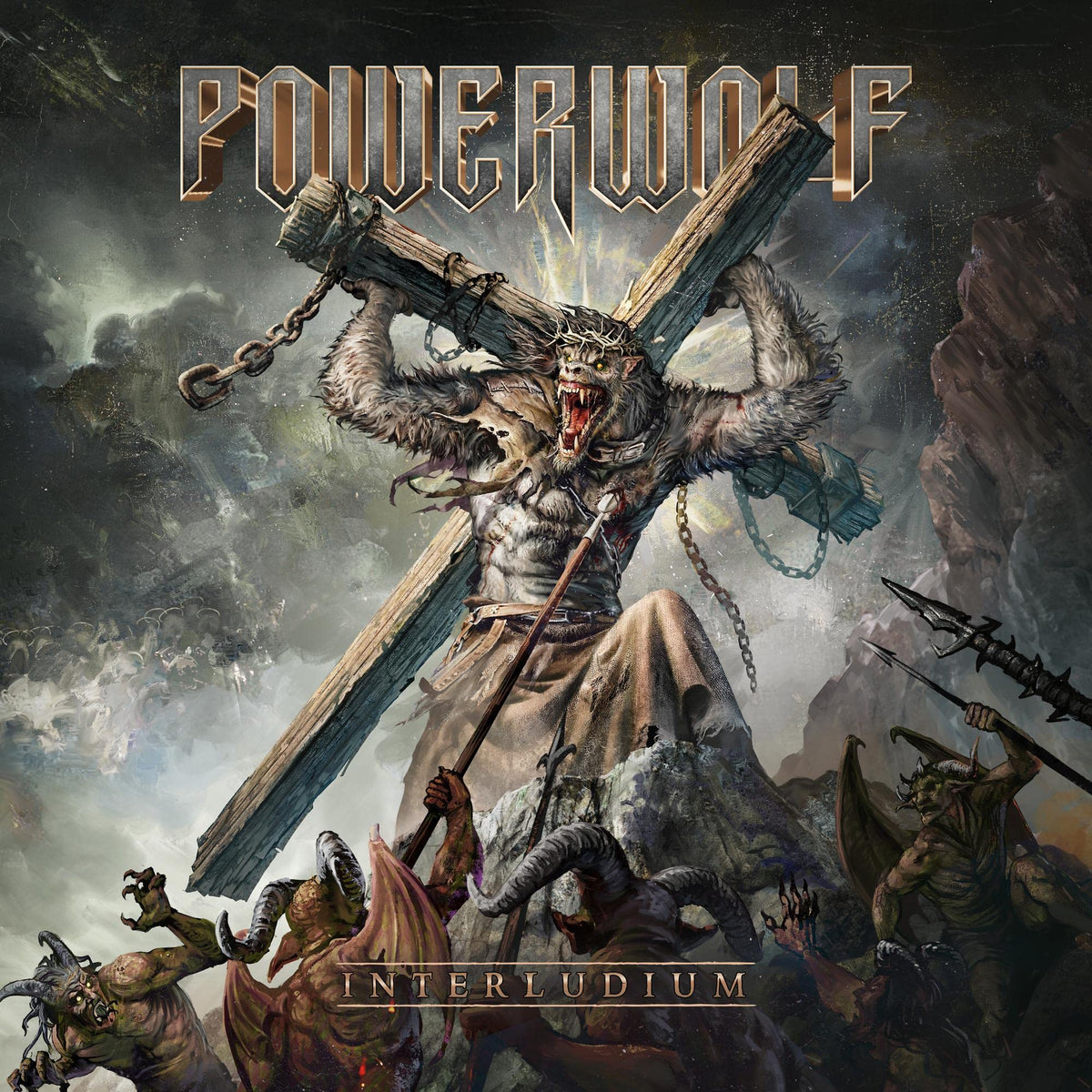 Powerwolf – Interludium vinyl record cover