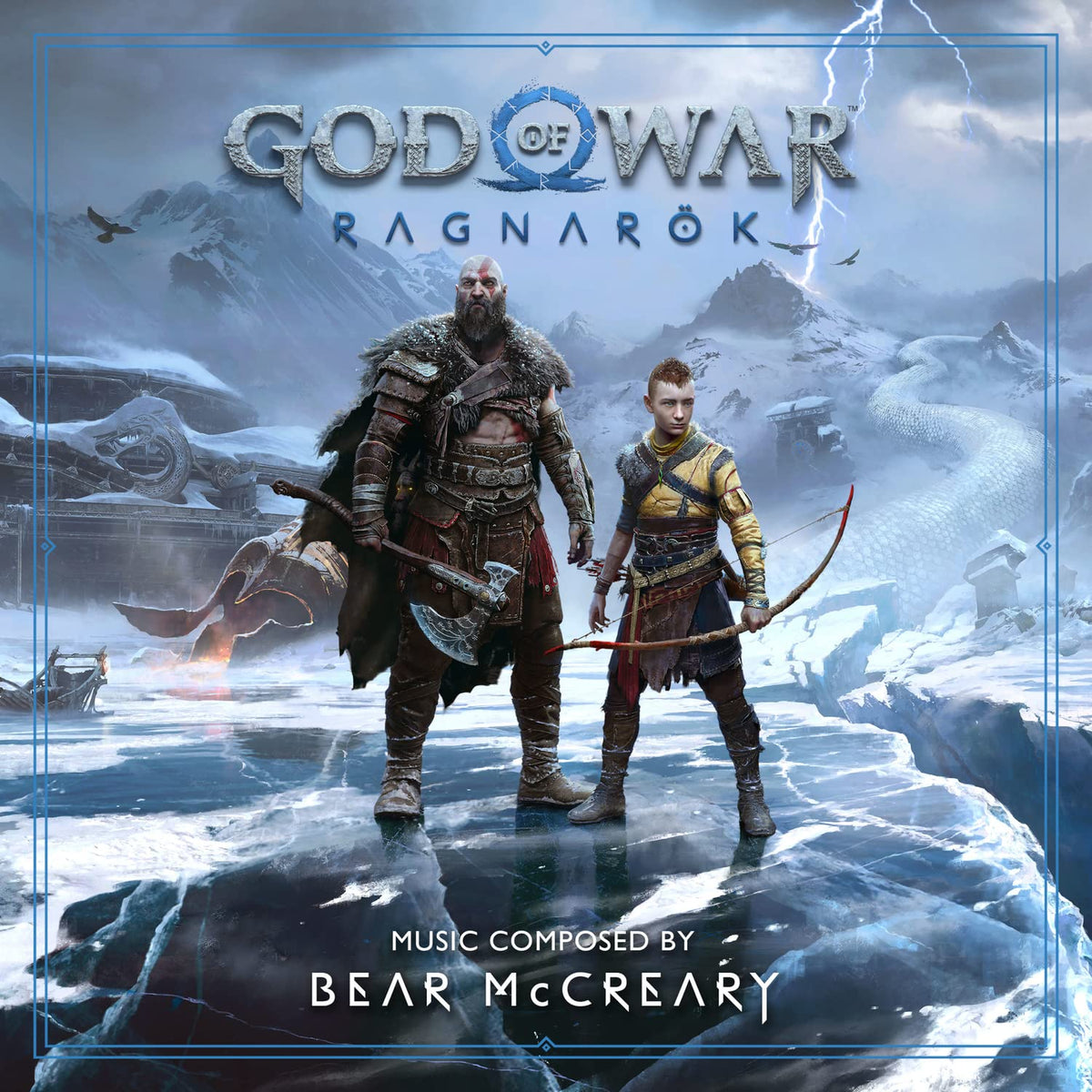 Bear McCreary – God of War Ragnarök vinyl record cover