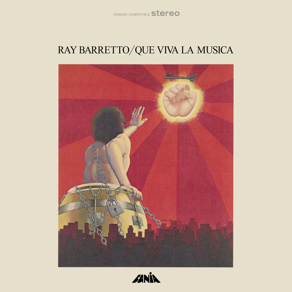 Ray Barretto – Que Viva La Música vinyl record cover