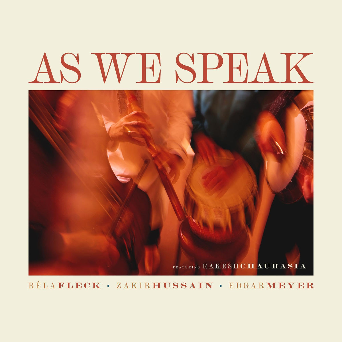 Béla Fleck – As We Speak vinyl record cover