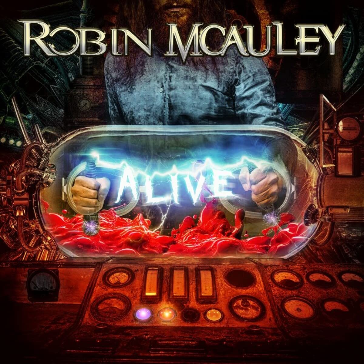 Robin Mcauley – Alive by Robin Mcauley vinyl record cover