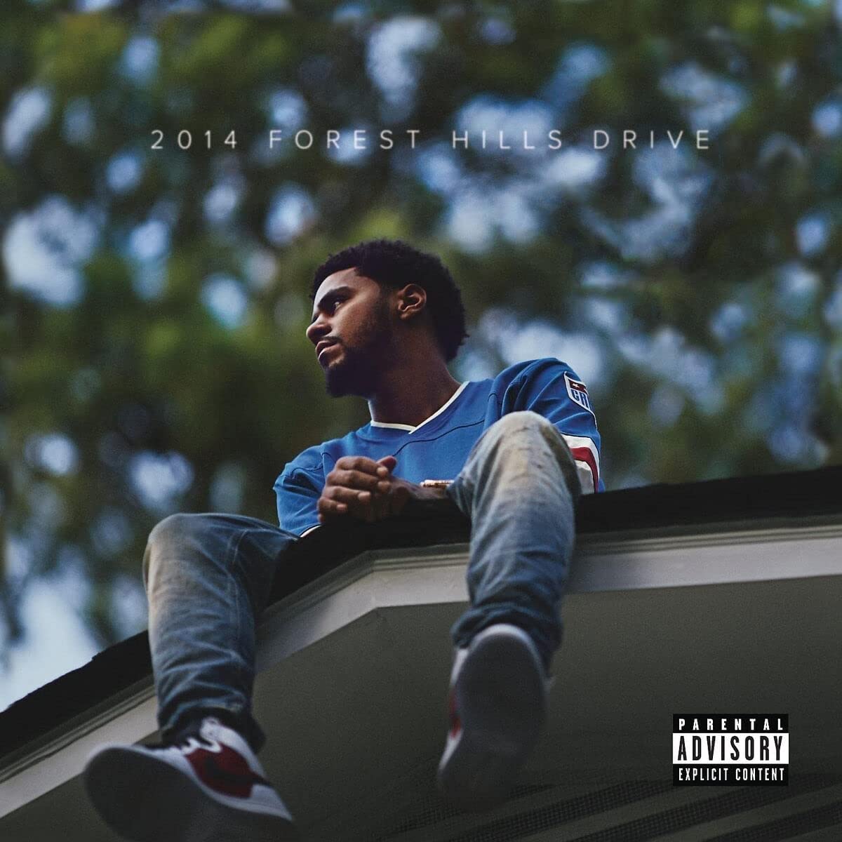 J. Cole – 2014 Forest Hills Drive vinyl record cover