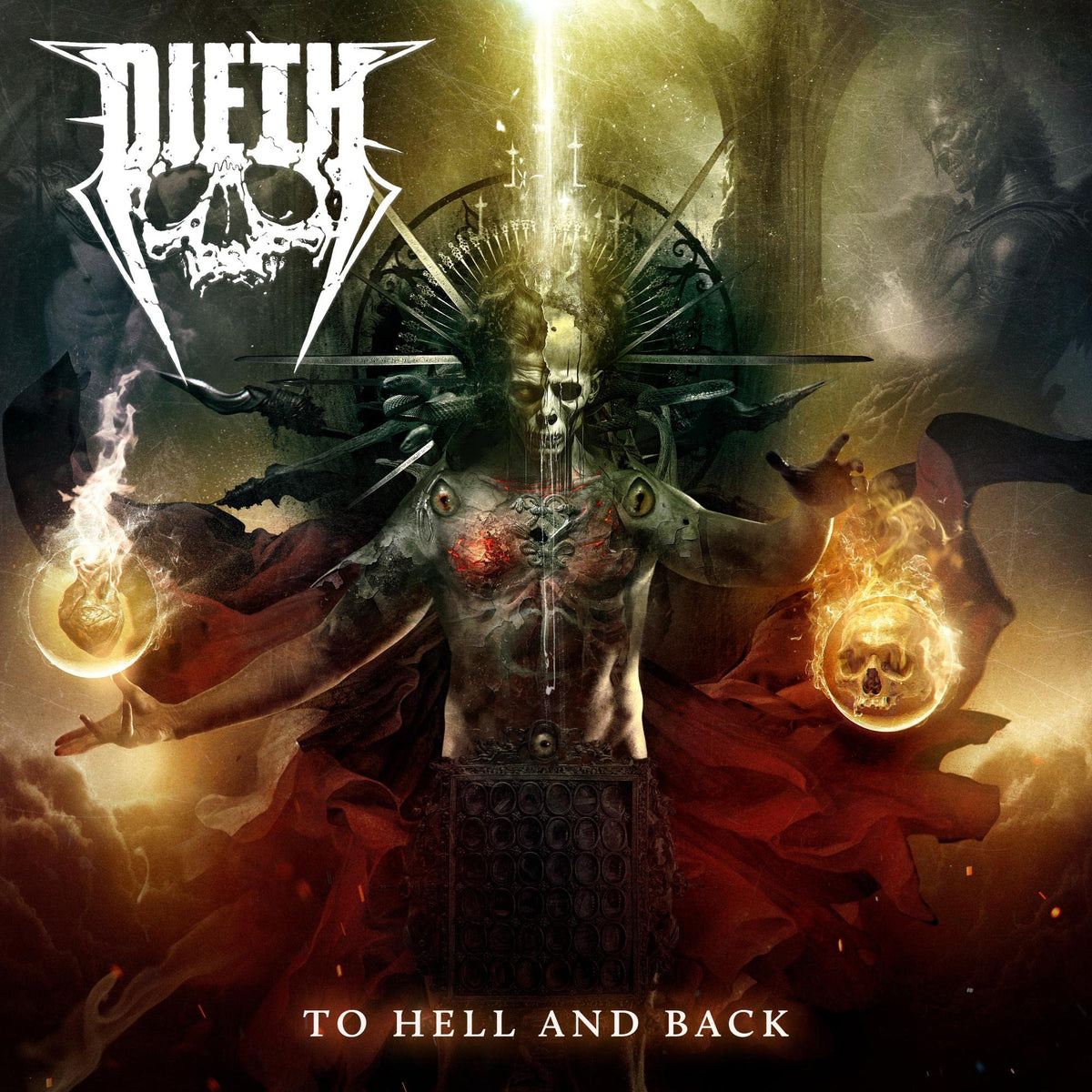 Dieth – To Hell and Back vinyl record cover