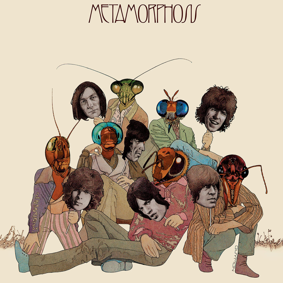 The Rolling Stones – Metamorphosis vinyl record cover