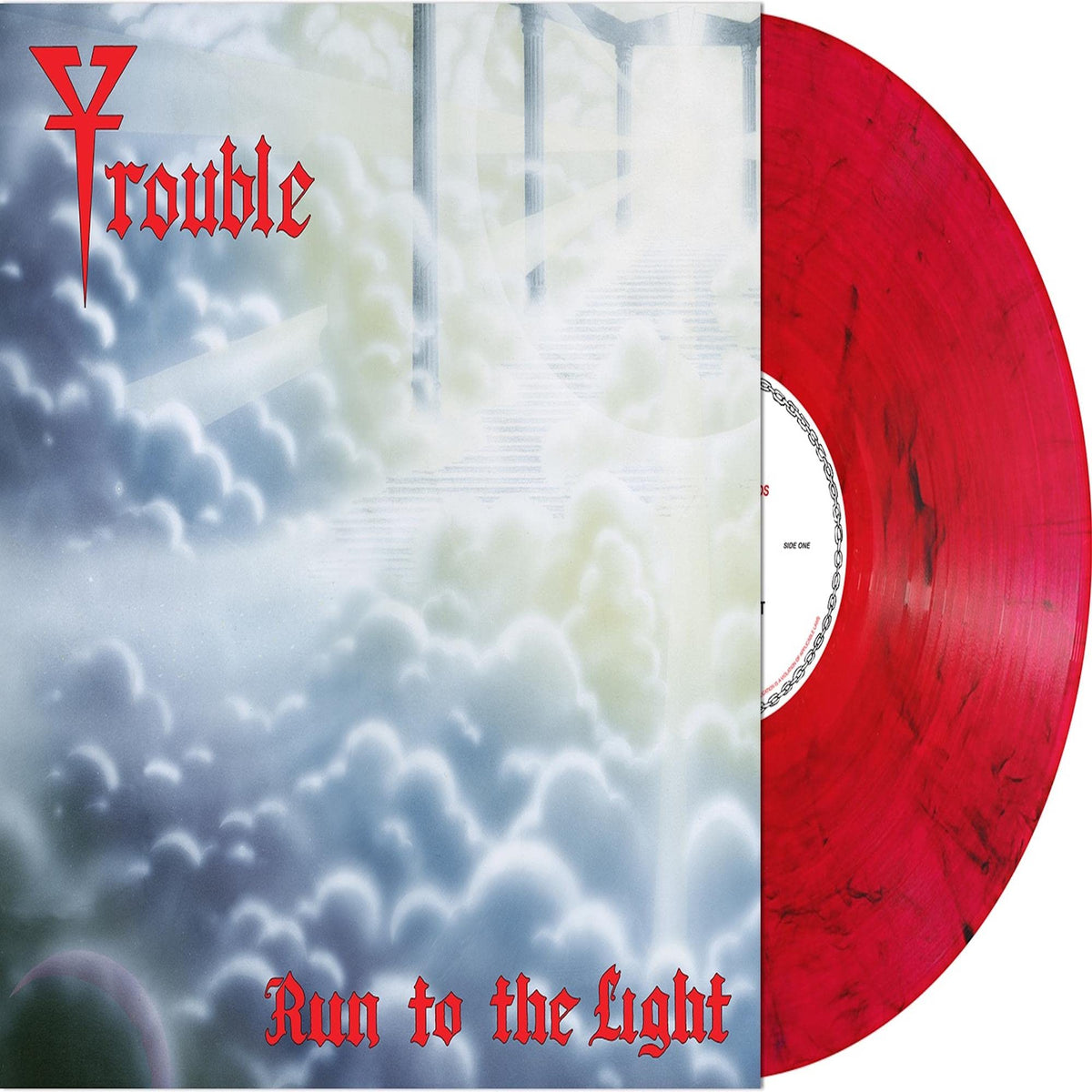 Trouble – Run to the Light vinyl record cover