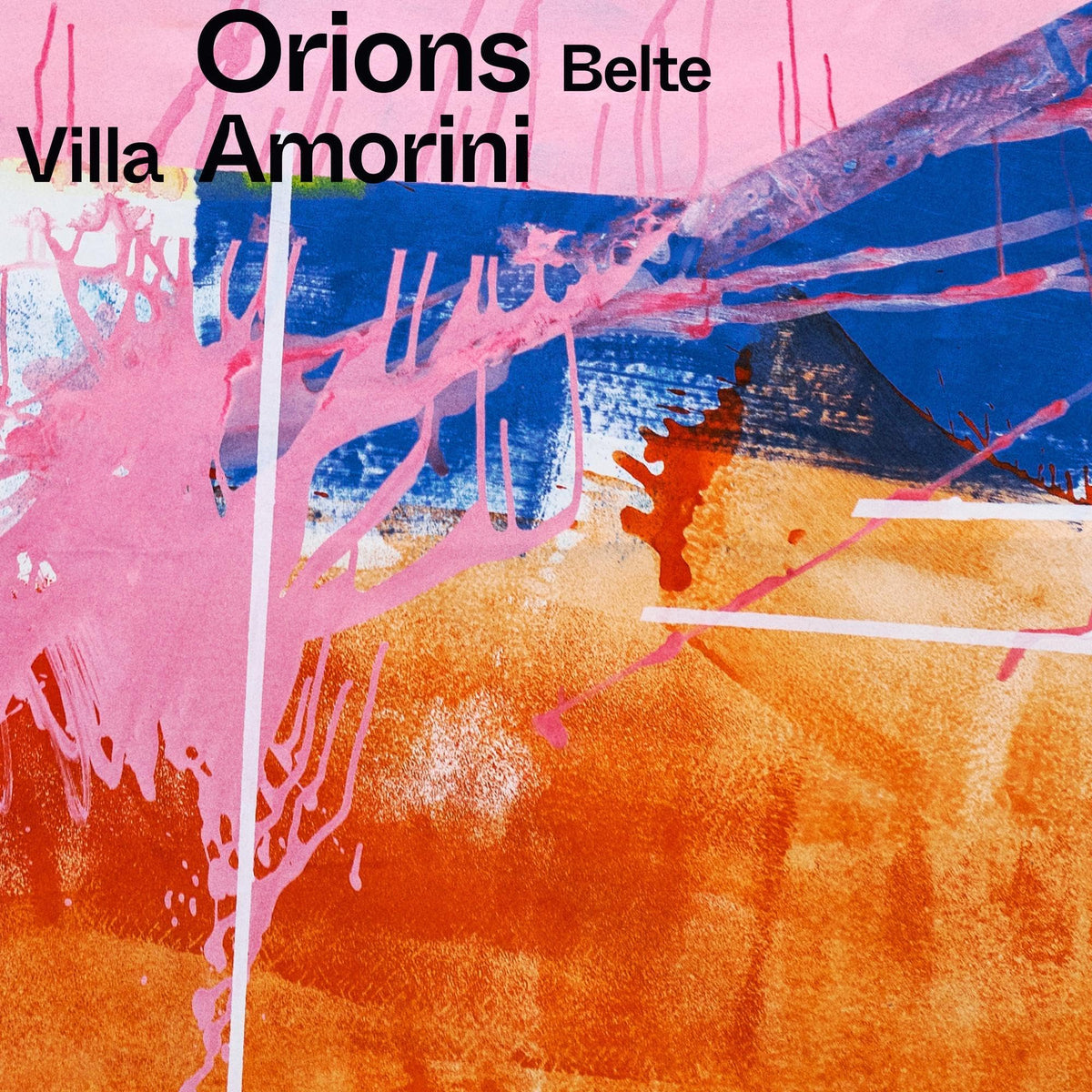 Orions Belte – Villa Amorini (Soft Pink Vinyl) by Orions Belte vinyl record cover