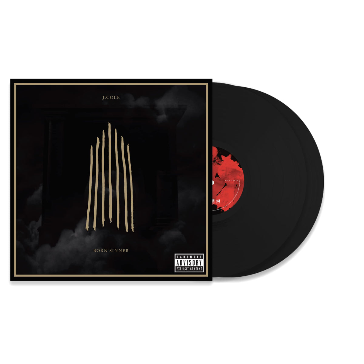J. Cole – Born Sinner vinyl record cover