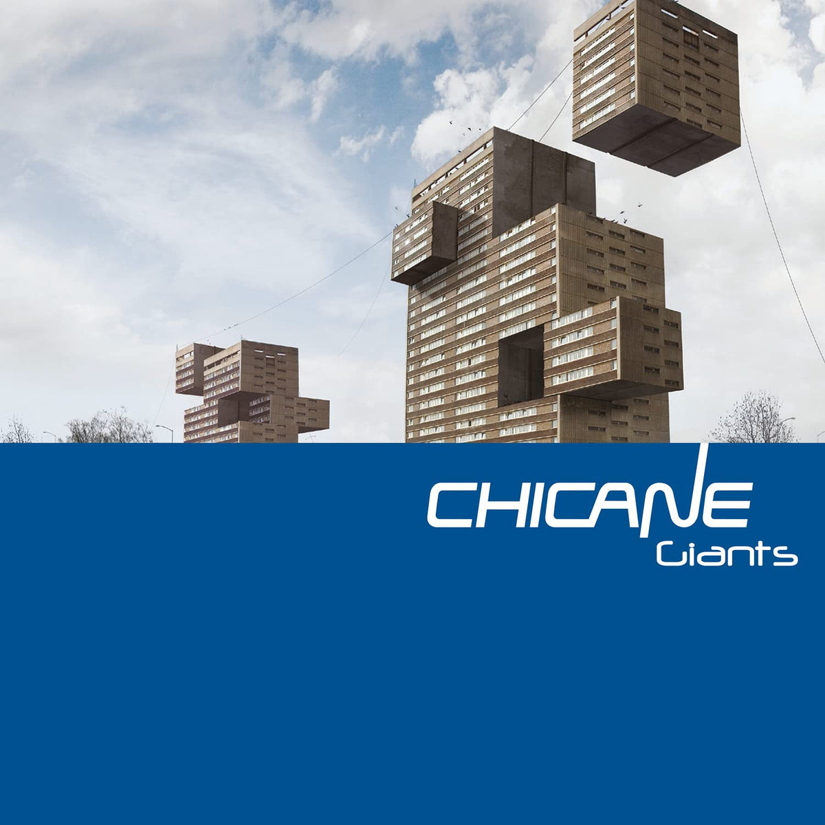 Chicane – Giants (Orange Marbled Vinyl) by Chicane vinyl record cover