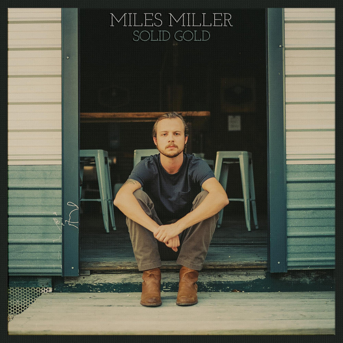 Miles Miller – Solid Gold vinyl record cover
