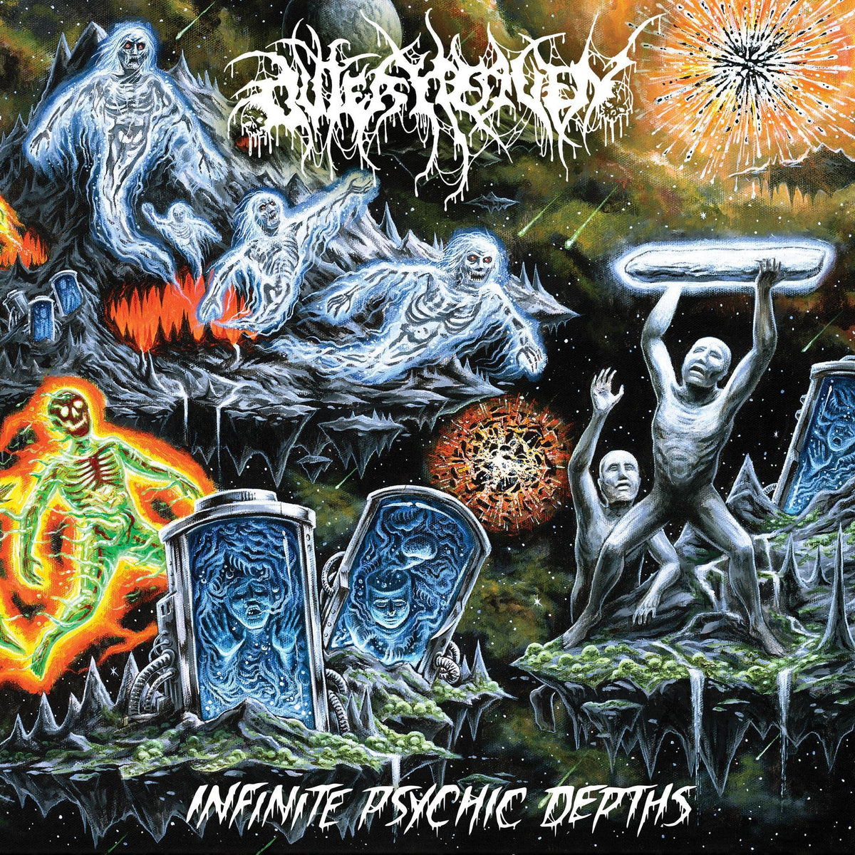 Outer Heaven – Infinite Psychic Depths vinyl record cover