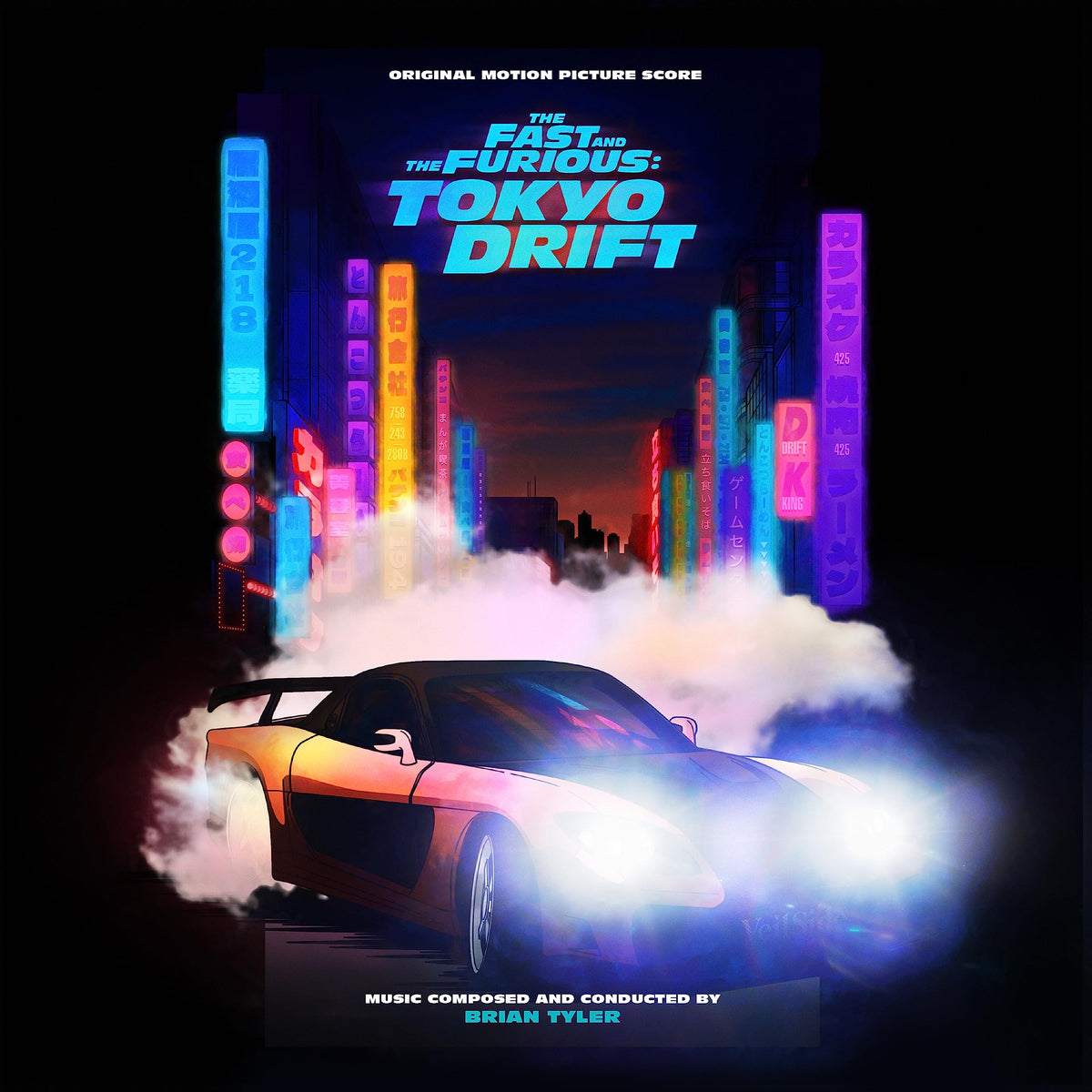 Brian Tyler – FAST AND THE FURIOU,THE(LP by BRIAN TYLER vinyl record cover