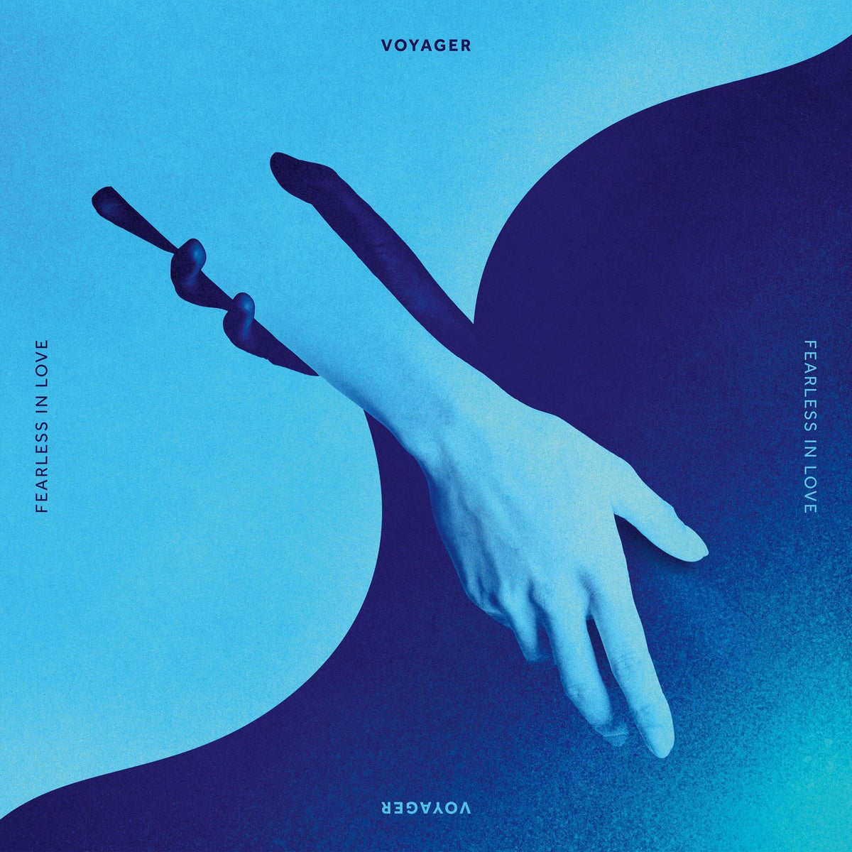 Voyager – Fearless in Love vinyl record cover